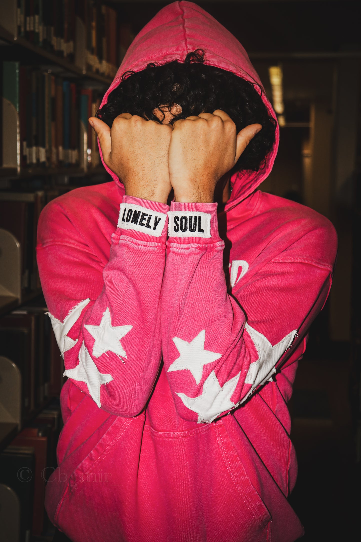VINTAGE WASHED "LONELY SOULS" HOODIE